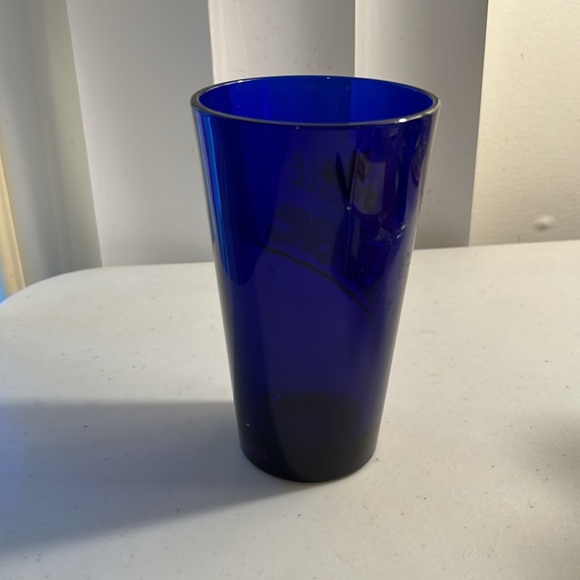 Labatt Blue Cobalt Blue Libbey Drinking Glass - Picture 3 of 5